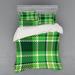 East Urban Home Duvet Cover Set Microfiber in Green | Queen Duvet Cover + 3 Additional Pieces | Wayfair CC179F1480CD44B4AE20BFEB6FC45FED