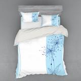 East Urban Home Duvet Cover Set Microfiber in Blue | Queen Duvet Cover + 3 Additional Pieces | Wayfair 6F1AF131839F4951BC442E209486CACB