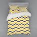 East Urban Home Duvet Cover Set Microfiber in Yellow | Queen Duvet Cover + 3 Additional Pieces | Wayfair A5B5398542BE469086674A2591CE2376