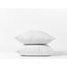Coyuchi Crinkled Percale 100% Cotton Pillow Case 100% Cotton Percale in White | 20 H in | Wayfair 1022664