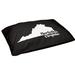 East Urban Home Norfolk Virginia Outdoor Dog Pillow Polyester in Black | 6 H x 28 W x 18 D in | Wayfair 75F5819ADE104FEC8C13ECA65E86513E