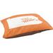 East Urban Home Sweet Allentown Indoor Dog Pillow Metal in Orange | 6.5 H x 40 W x 30 D in | Wayfair 59313FB1C1C34114B1AC1B239E1E329D