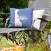 East Urban Home Indoor/Outdoor Throw Pillow Polyester/Polyfill blend in Blue | 20 H x 20 W x 3 D in | Wayfair 7D9EE5C0E24549F296B69320421C6466