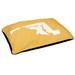 East Urban Home Baltimore Maryland Outdoor Dog Pillow Metal in Yellow | 6.5 H x 40 W x 30 D in | Wayfair 42C24379BC4D482AA00364A0F439A8B7
