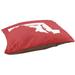 East Urban Home Baltimore Maryland Indoor Dog Pillow Metal in Red | 6.5 H x 40 W x 30 D in | Wayfair A599A0142CF8407587506CFCE5CA7CAB