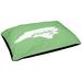 East Urban Home Charlotte North Carolina Outdoor Dog Pillow Metal in Green | 6.5 H x 40 W x 30 D in | Wayfair DA687D1047BC4663A93FD4DE120AECC3