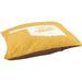 East Urban Home Sweet Home Tulsa Indoor Dog Pillow Metal in Yellow | 7 H x 50 W x 40 D in | Wayfair 6C31D7CDD48F45A897F6DAB873D958E0