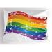 East Urban Home Pride Rainbow Sham Polyester | 20 H x 30 W x 0.1 D in | Wayfair A181950F17BF417FBDCF0F42FF18FE21