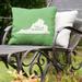 East Urban Home Indoor/Outdoor Throw Pillow Polyester/Polyfill blend in Green | 16 H x 16 W x 3 D in | Wayfair C87B065560994FABA726CDB35FFAAFF5