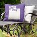 East Urban Home Indoor/Outdoor Throw Pillow Polyester/Polyfill blend in Indigo | 20 H x 20 W x 3 D in | Wayfair 474E98908265420EB48D8A8B99DAF446