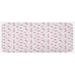 Pink 0.1" x 47" L X 19" W Kitchen Mat - East Urban Home Love Kitchen Mat 0.1 x 19.0 W in Synthetics | 0.1" H X 47" L X 19" W | Wayfair