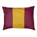 East Urban Home Arizona Tempe Stripes Pillow Metal in Red/Yellow | 7 H x 50 W x 40 D in | Wayfair 9AE09EEFD71549B7BF745B9D5460E498