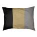 East Urban Home Colorado Stripes Pillow Metal in Gray/Black | 7 H x 50 W x 40 D in | Wayfair FB113D93F7E14E7684D9266AF21EE722