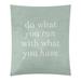 East Urban Home Polyester Handwritten Do What You Can Quote Tapestry Polyester in Gray | 104 H x 88 W in | Wayfair 15CCB0C6FE18494CA246E2C266C1DFF0