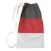 East Urban Home Tampa Bay Football Stripes Laundry Bag Fabric in Red/Gray | Small (29" H x 18" W) | Wayfair 5E6936A6429F46609860779B252F3761