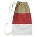 East Urban Home San Francisco Football Stripes Laundry Bag Fabric in Red/Gray | Small (29" H x 18" W) | Wayfair 283E3E63D4224CA09289E3D1CBD1C1A9