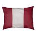 East Urban Home Alabama Stripes Pillow Metal in Red | 7 H x 50 W x 40 D in | Wayfair 749B0471556E4854B8FD07FD8139B9F5