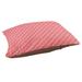 East Urban Home Festive Basketweave Pattern Indoor Pillow Metal in Red/Pink/Brown | 7 H x 50 W x 40 D in | Wayfair FB437FFFA0084FEFBF339B5CB1BDF475