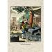 Buyenlarge 'Stone Mason' by J. A. C. Lohr Painting Print in Brown/Gray/Green | 42 H x 28 W x 1.5 D in | Wayfair 0-587-05306-2C2842