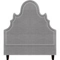 My Chic Nest Amalie Panel Headboard Faux Leather/Upholstered/Velvet/Polyester/Linen/Cotton | 75 H x 80 W x 5 D in | Wayfair 574-101-1160-K