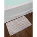 East Urban Home Lines Motif Bath Rug Polyester in Brown/Green/Pink | Wayfair 0265B349C5224F518124D6BF19438B57