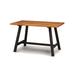 Copeland Furniture Modern Farmhouse Counter Height Farm Table Wood in Red/White | 36 H x 36 W x 36 D in | Wayfair 6-FAR-3636-93