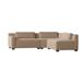 Brown Sectional - My Chic Nest Alisa 108" Wide Right Hand Facing Sofa & Chaise w/ Ottoman | 24 H x 108 W x 94 D in | Wayfair ft828-3-108-1120