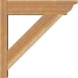 Ekena Millwork Traditional Traditional Outlooker Wood in Brown | 22 H x 6 W in | Wayfair OUT06X22X22TRA01RWR