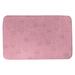 East Urban Home Festive Hol Valentine's Day Cats Rectangle Bath Rug Polyester in Pink | 34" W x 21" L | Wayfair E1FF2385FD97499AB0D9D8C2D22E8B0E