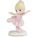 Precious Moments You Leave a Little Sparkle Wherever You Go Figurine Porcelain/Ceramic in Pink | 6 H x 5 W x 3 D in | Wayfair 192006