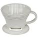 Le Creuset Pour Over Coffee Cone Stoneware in White | 4.09 H x 6.06 W x 6.89 D in | Wayfair 71223130010005