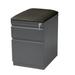 CommClad 2-Drawer Vertical Filing Cabinet Metal/Steel in Gray/Black | 23.75 H x 15 W x 19.88 D in | Wayfair CCF176B2682349E0940A065E94D7B4D6