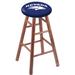 Holland Bar Stool NCAA 30" Bar Stool Wood/Plastic/Acrylic in Yellow | 30 H x 18 W x 18 D in | Wayfair RC30MSMedNevaUn