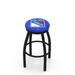 Holland Bar Stool NHL Swivel Extra Tall Stool Upholstered/Metal in Black | 36 H x 19 W x 19 D in | Wayfair L8B2B25NYRang