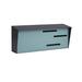 Modern Mailbox Wall Mounted Mailbox Aluminum in Black | 6 H x 14.25 W x 4 D in | Wayfair mmttbre