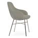 sohoConcept Gazel Arm Cross Dining Chair Upholstered/Metal in Gray | 33 H x 21 W x 22 D in | Wayfair GAZA-CRS-SS-003
