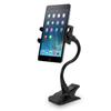 Macally 11" Flexible & Adjustable Gooseneck Tablet iPhone iPad Mounting System in Black | 15 H x 2.75 W in | Wayfair CLIPMOUNT
