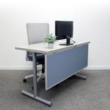 OBEX Acoustical Desk Mounted Modesty Panel | 12 H x 66 W x 0.63 D in | Wayfair 12X66A-A-TW-MP