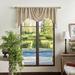 Martha Stewart Naples Chenille 72"x 28" Window Valance Polyester in Brown | 28 W in | Wayfair 1Z20110HNA