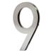 PRO-DF LED Backlit Illuminated Floating 5" House Number Plastic/Metal in Gray | 5 H x 2.8 W x 1.13 D in | Wayfair AL66009