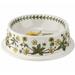 Portmeirion Botanic Garden Pet Bowl 7" Sunflower Porcelain/Stoneware (dishwasher safe)/Ceramic in Pink/White | 2.25 H x 7 W x 7 D in | Wayfair