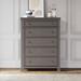 Child Craft Legacy Westgate 38" Wide 5-Drawer Solid Wood Chest Wood/Solid Wood in Gray | 50.8 H x 38 W x 18.5 D in | Wayfair F08222.63