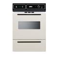 Summit Appliance Summit 24" Natural Gas Single Wall Oven, Stainless Steel in White | 34.5 H x 24 W x 24.75 D in | Wayfair STM7212KW