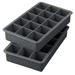 Tovolo Perfect Cube Ice Trays Plastic/Acrylic in Black | 2.75 H x 7.25 W x 4.5 D in | Wayfair 81-10208