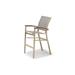 Telescope Casual Bazza Stacking Patio Dining Chair Sling in Brown | 43.5 H x 26.5 W x 26.5 D in | Wayfair Z19D95701