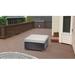 TK Classics Indoor/Outdoor Cushion Cover Acrylic, Terracotta in Gray/Brown | 31.5 W in | Wayfair 010CK-OTTOMAN-ASH