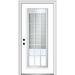 Verona Home Design Primed Steel Prehung Front Entry Door Metal | 81.75 H x 32 W x 4.56 D in | Wayfair ZZ365450R