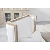 Ophelia & Co. Monica Dining Chair Wood/Upholstered in Brown/White | 43.5 H x 22 W x 27 D in | Wayfair AA5DA6F86FED405EA908CA756EBFF424