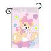 Breeze Decor It's A Girl Special Occasion Family 2-Sided Polyester 19 x 13 in. Garden Flag in Pink | 18.5 H x 13 W in | Wayfair