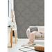 UniQstiQ Geometric Print Paintable Wall Mural Vinyl in White/Black | 25 W in | Wayfair A01749